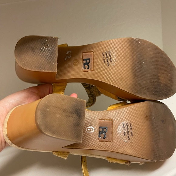 Mule clog heel sandals - Picture 3 of 5